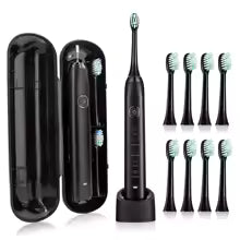 Brosse à dents électrique Rechargeable Brush avec une tête de brosse 8 pour adulte